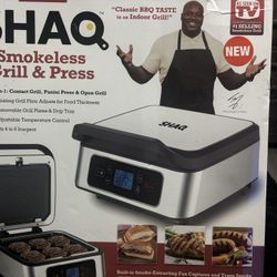 Shaq Smokeless Grill And Press 