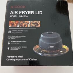AIcook Air Fryer Lid ModelSJ-180A - New In Box