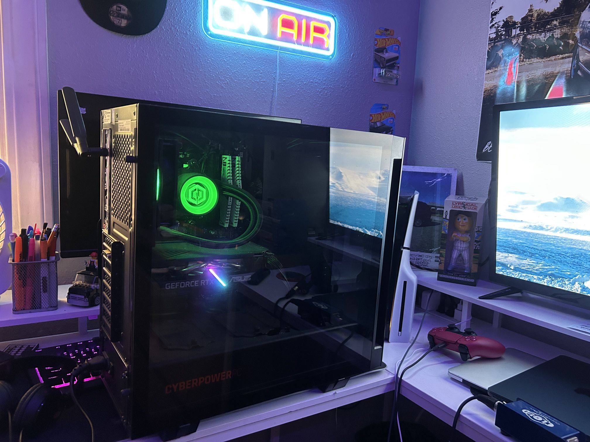 CyberPower AMD GAMING PC WaterCooled desktop