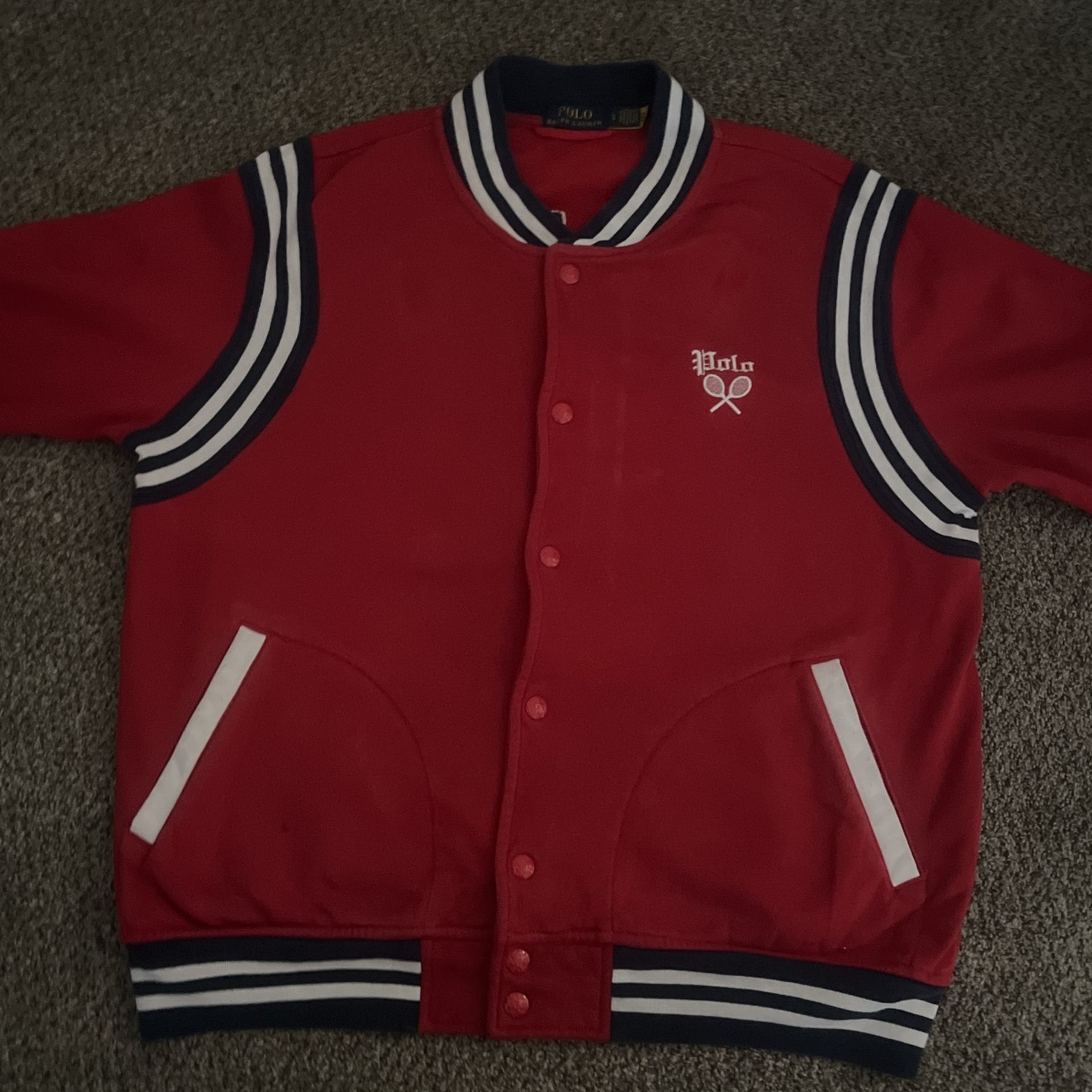 polo button up/sweatshirt