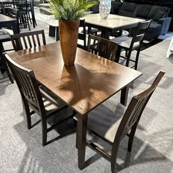 5 PC DINING TABLE 