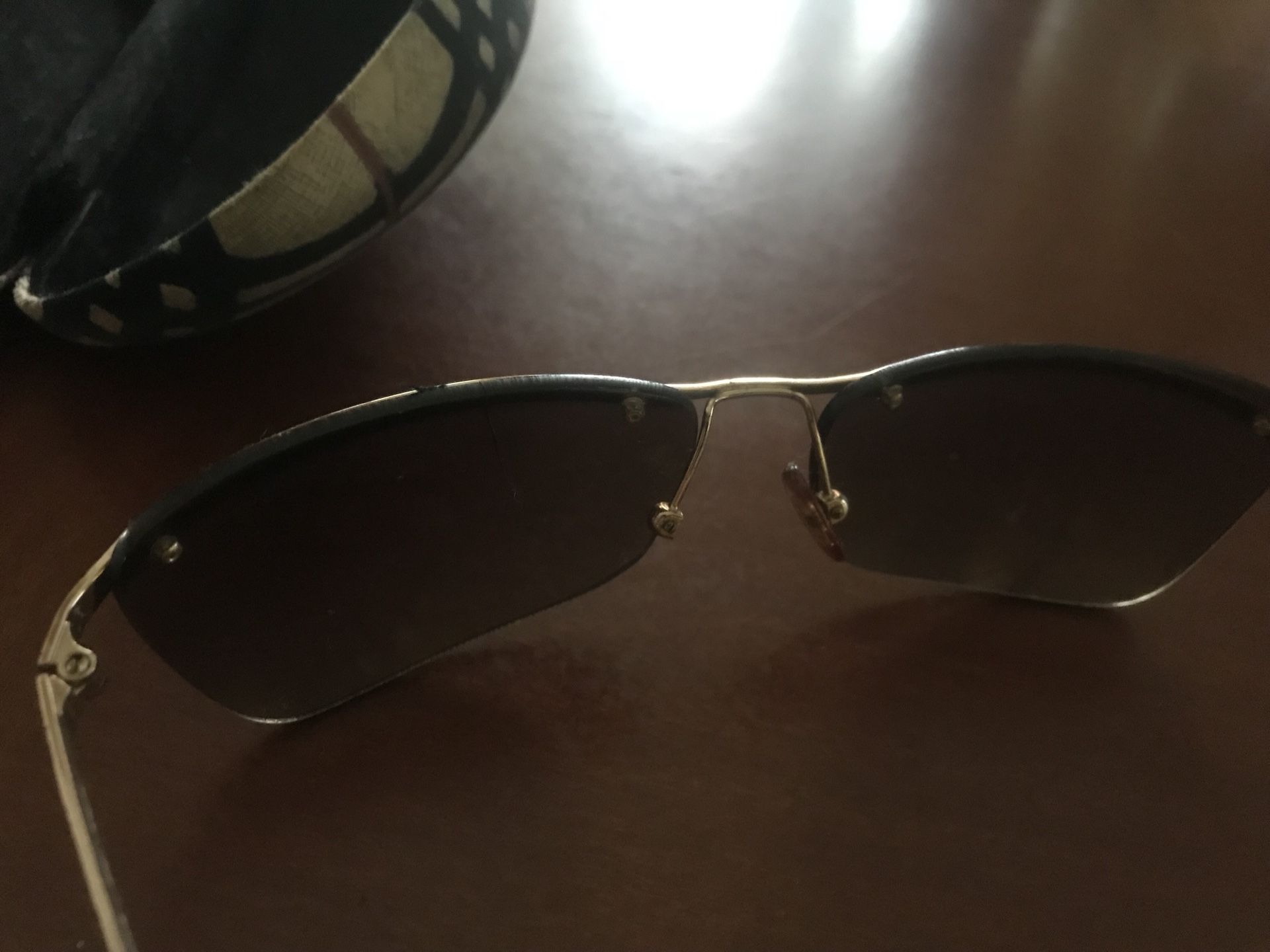Burberry shades with case (AUTHENTIC)