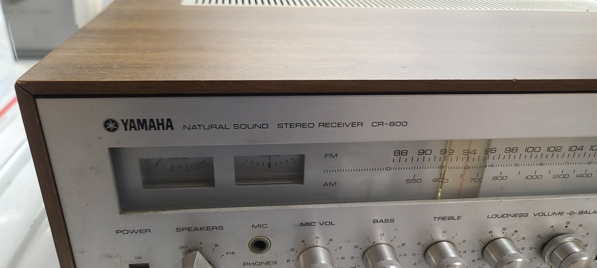 Vintage Yamaha CR800 Stereo Receiver
