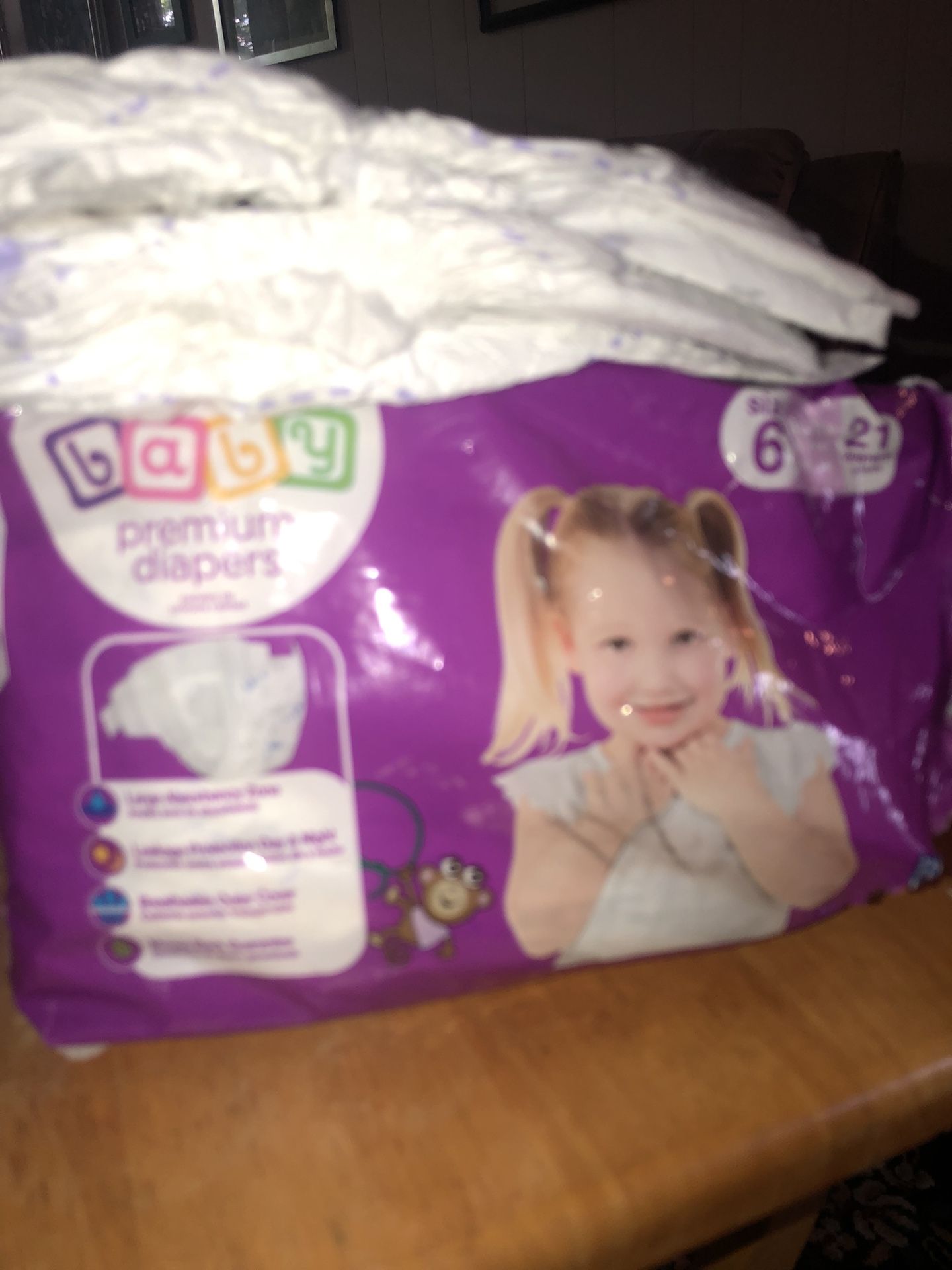 Baby Large Diapers Size 6