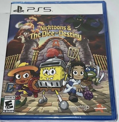 brand new sealed ps5 nicktoons & the dice of destiny playstation 5
