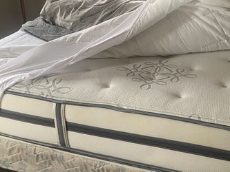 Queen Firm Mattress. And Box Spring Beauty Rest