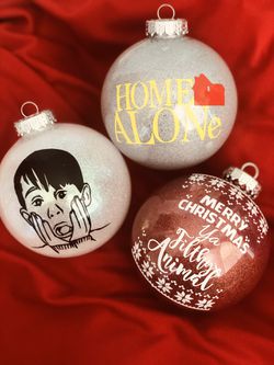 Custom Christmas ornaments!
