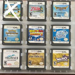 Nintendo Ds 3ds 2ds Games 