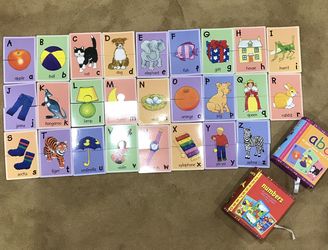 ABC Alphabet Jigsaw Puzzle & Numbers Puzzle - Learning Toy Cards in Toms River