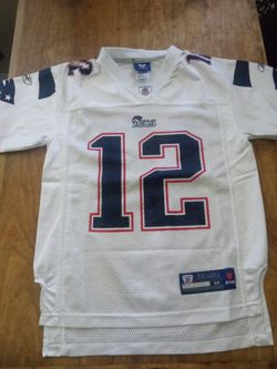 PATRIOTS JERSEY SIZE MEDIUM YOUTH 