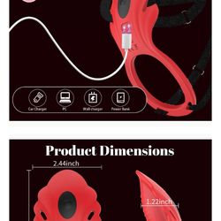 Dispositivo portátil con vibración y control remoto – Nuevo