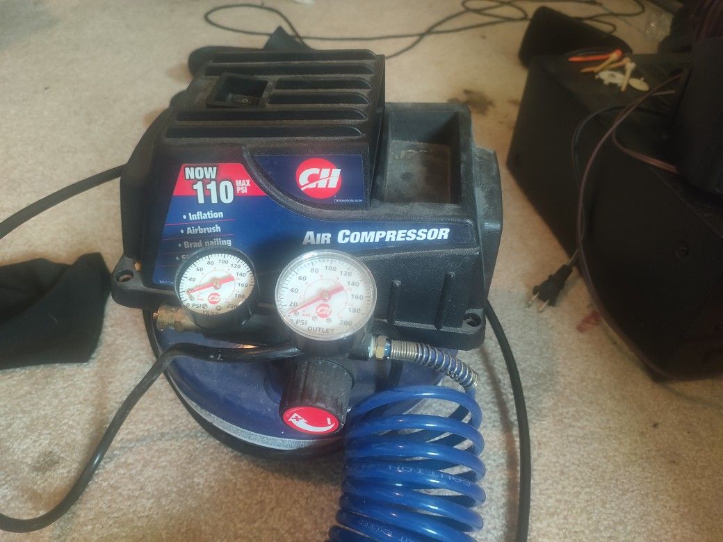 110 Psi Portable Air Compressor