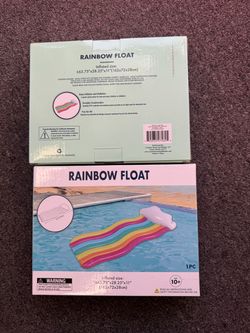 Rainbow Inflatable Pool Float