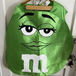 Green M&M Halloween Costume  