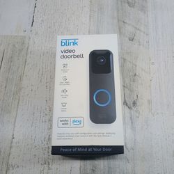 New Sealed Blink Video Doorbell Battery or Wired Smart Wi-Fi HD Day/Night