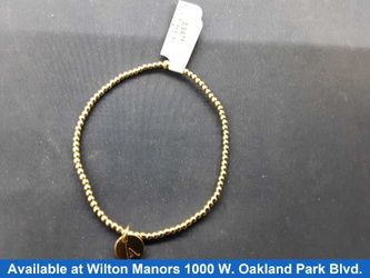 Bead Bracelet - Yellow Gold 10k (.417) 1.3 grams 5 inch