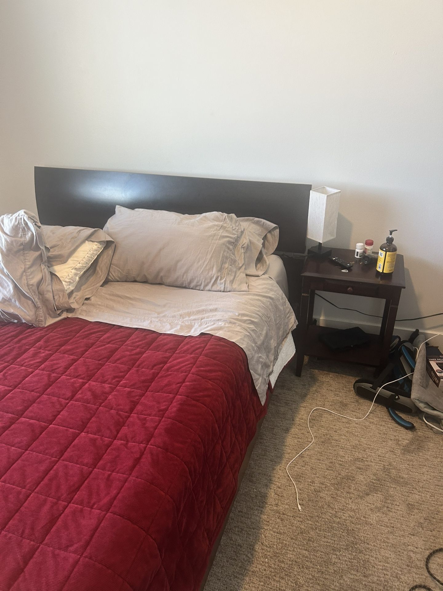 Queen Bedroom Set, With Mattress