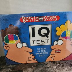 Battle of The Sexes IQ Test Board Game 