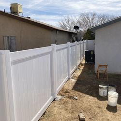 Vinyl Fence 