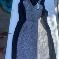 Black/silver Women Dress