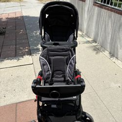 Sit And Stand Baby Trend Double Stroller 