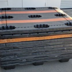 40x48 plastic  pallets  this are great for any projects. or for any basement that get water in.