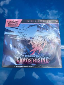 Factory Sealed Chaos Rising Elite Trainer Box