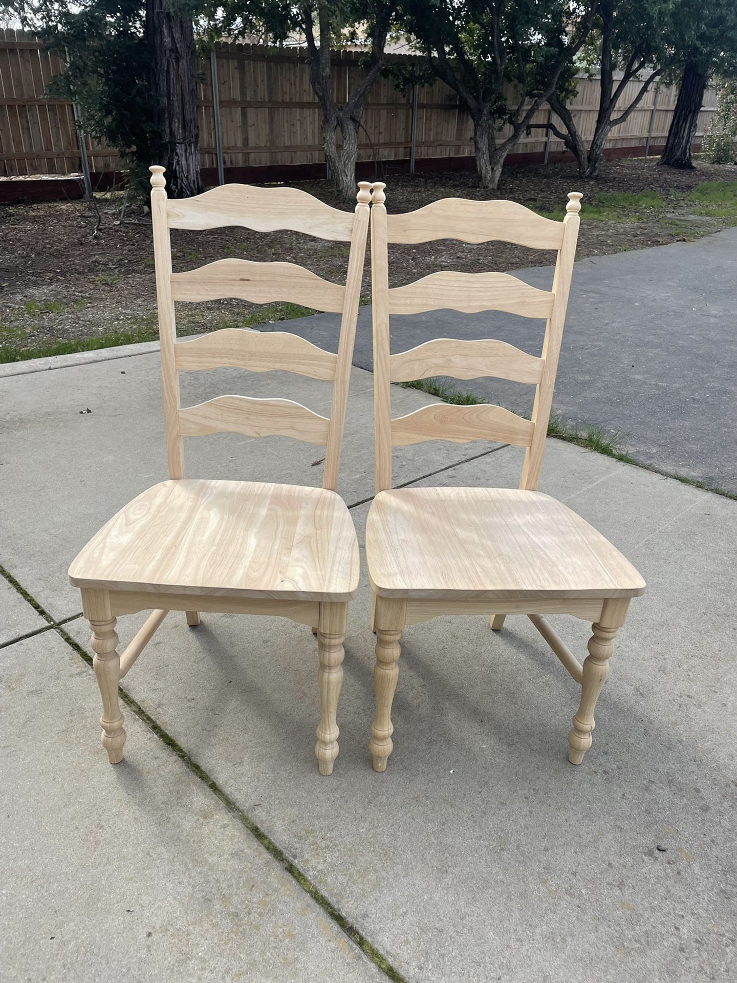 New Oak Chairs