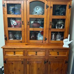 Custom Wood Hutch