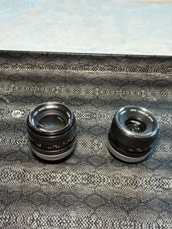 Canon FD Vintage Lens Bundle + Sony Adapter – 50mm f/1.4 SSC & 35mm f/3.5