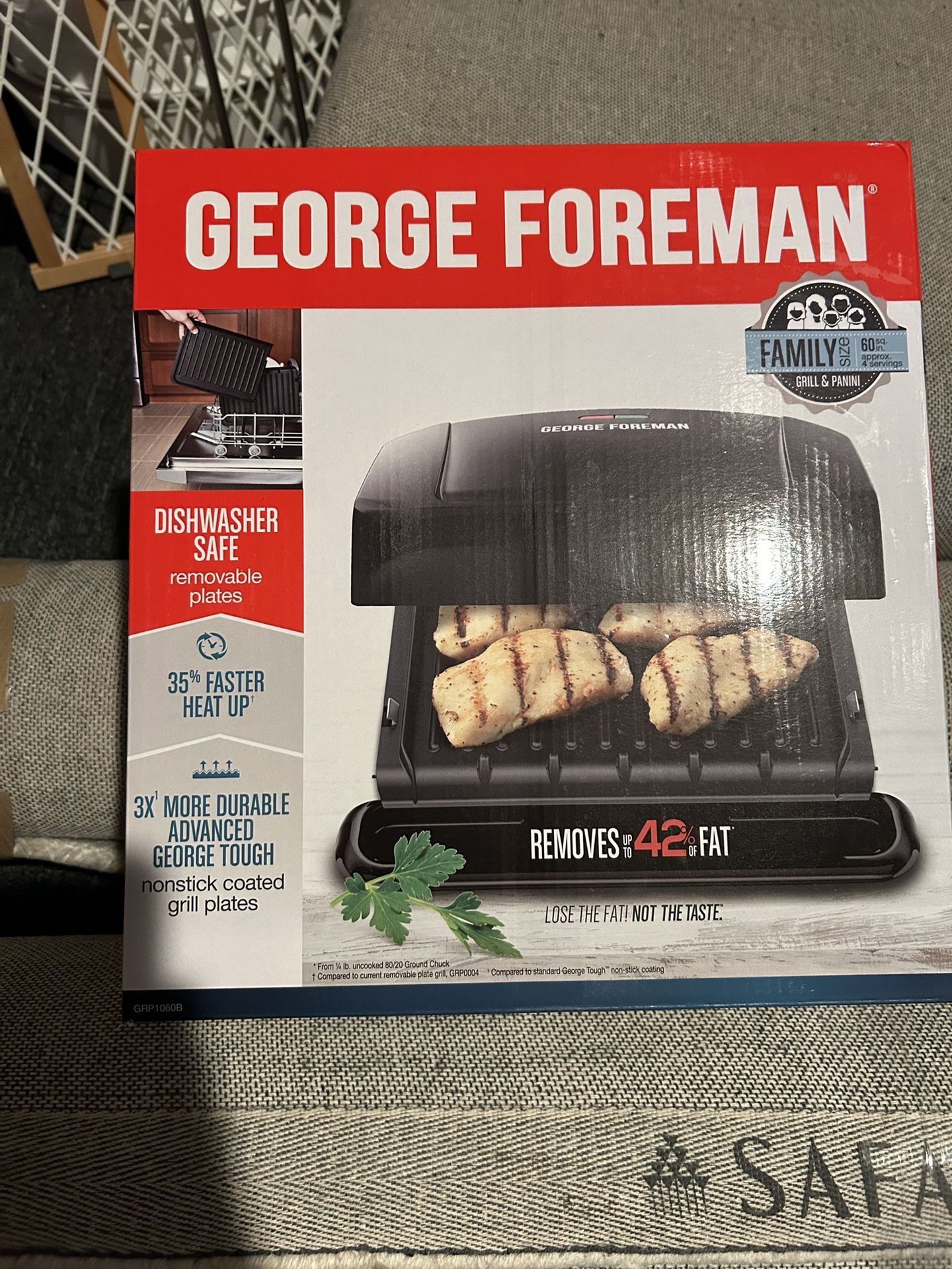 George Foreman 4 serving grill