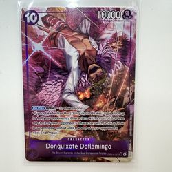 Donquixote Doflamingo - OP14-069 (Alternate Art) - The Azure Sea's Seven (OP14)