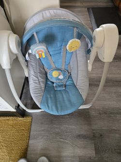Ingenuity Sun Valley Baby Swing – Like New, Soothing & Compact!