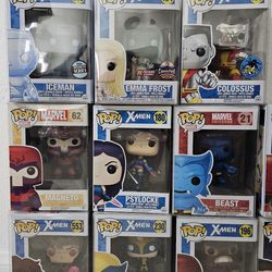 X-men funko pop set