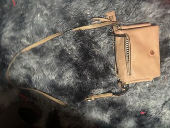 Tory Burch Blush Leather Crossbody Bag