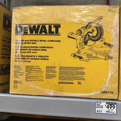 Dewalt Saw