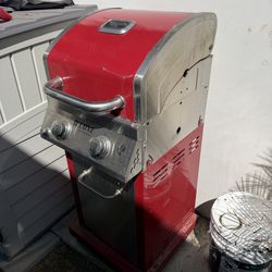 Deluxe Gas BBQ Grill with propane tank