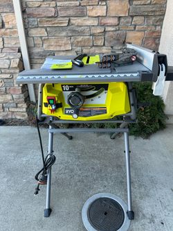 RYOBI 10” table saw