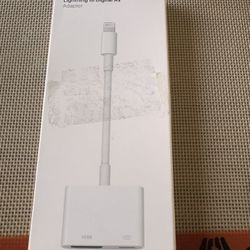 Apple, Lightning To Digital Av Adapter