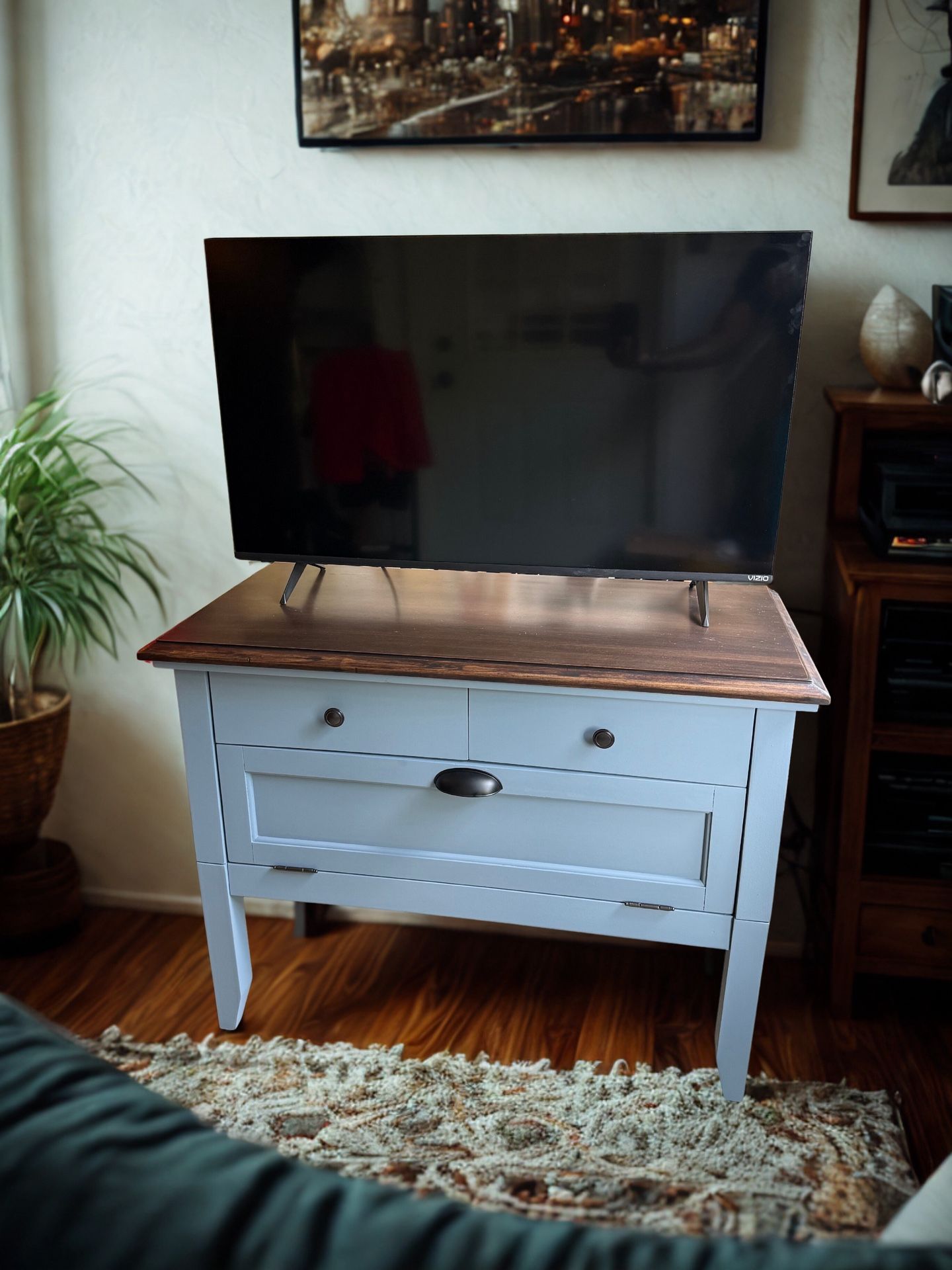 Upcycled TV STAND