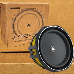 🚨 No Credit Needed 🚨 JL Audio 12TW1-2 Shallow Slim Bass Speaker 12" 2-Ohm Subwoofer 600 Watts TW1 Series 🚨 Payment Options Available 🚨 