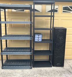 Garage shelves $60