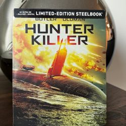 Hunter Killer 4k Steelbook