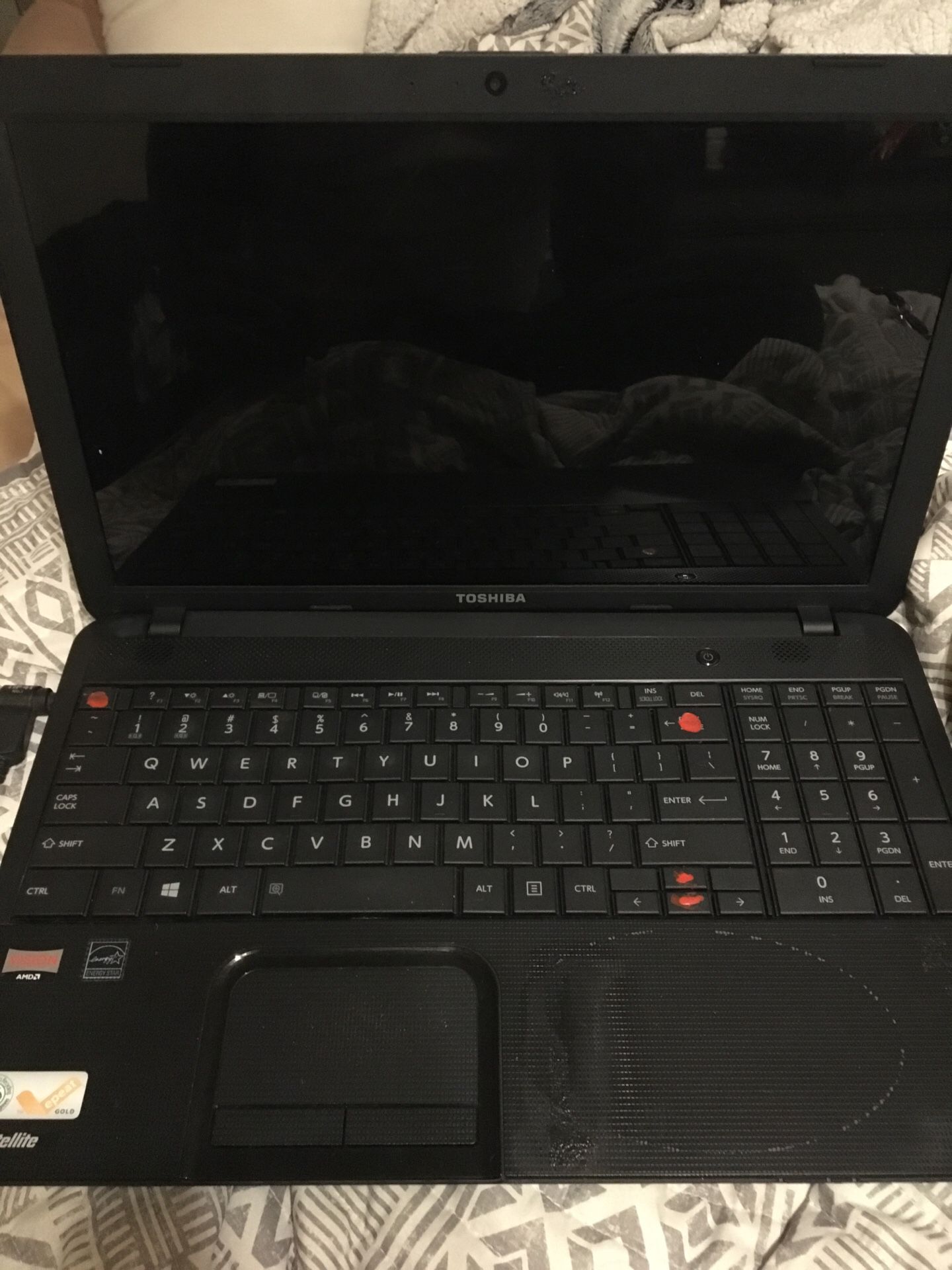 Toshiba laptop(touch screen)