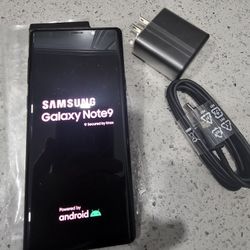  Samsung Galaxy Note 9 N960U 512GB Midnight Black Fully Unlocked Smartphone


