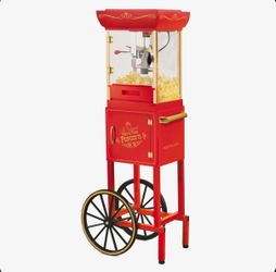 Nostalgia 2.5-ounce Popcorn Cart - 48 Inches Tall