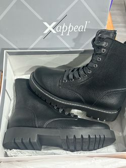 x appeal black boots