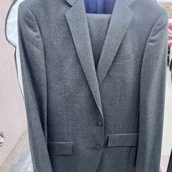 J Crew Charcoal Gray Men’s Italian Wool Suit