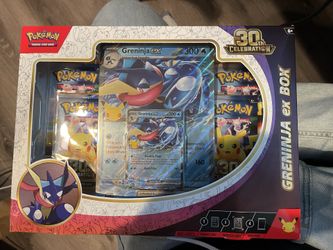Pokemon 30th Celebrations EX Box Greninja