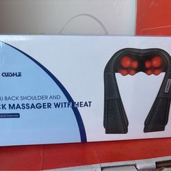 **Mo Cuishle Shiatsu Back, Shoulder & Neck Massager w/ Heat – Brand New – $35**